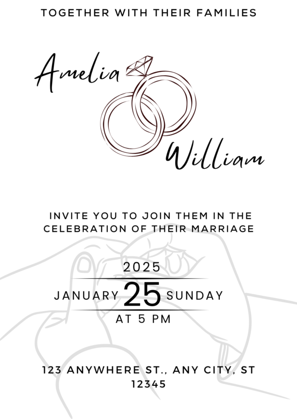wedding invitation