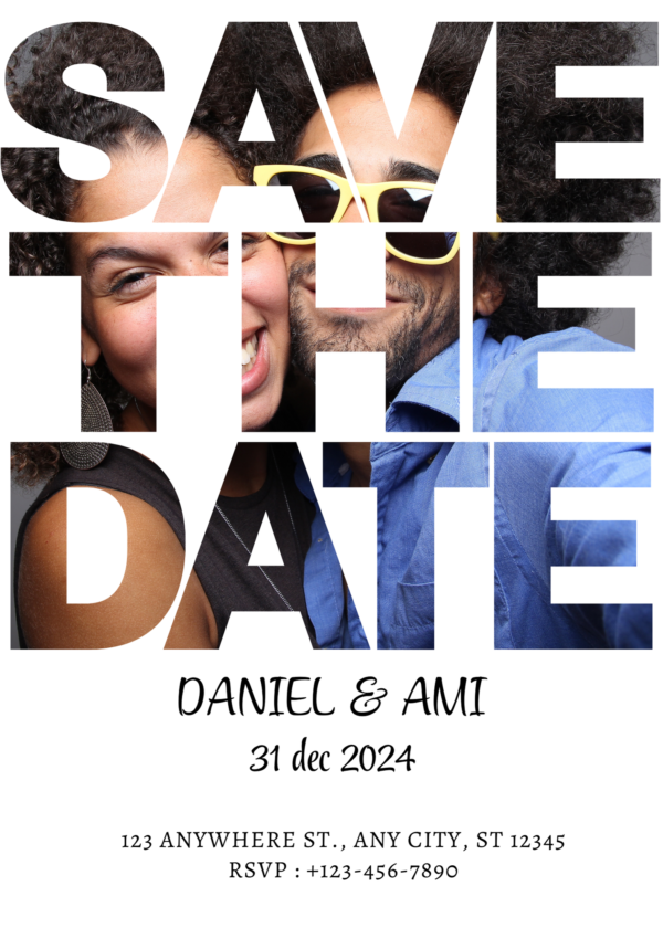 save the date wedding invitations