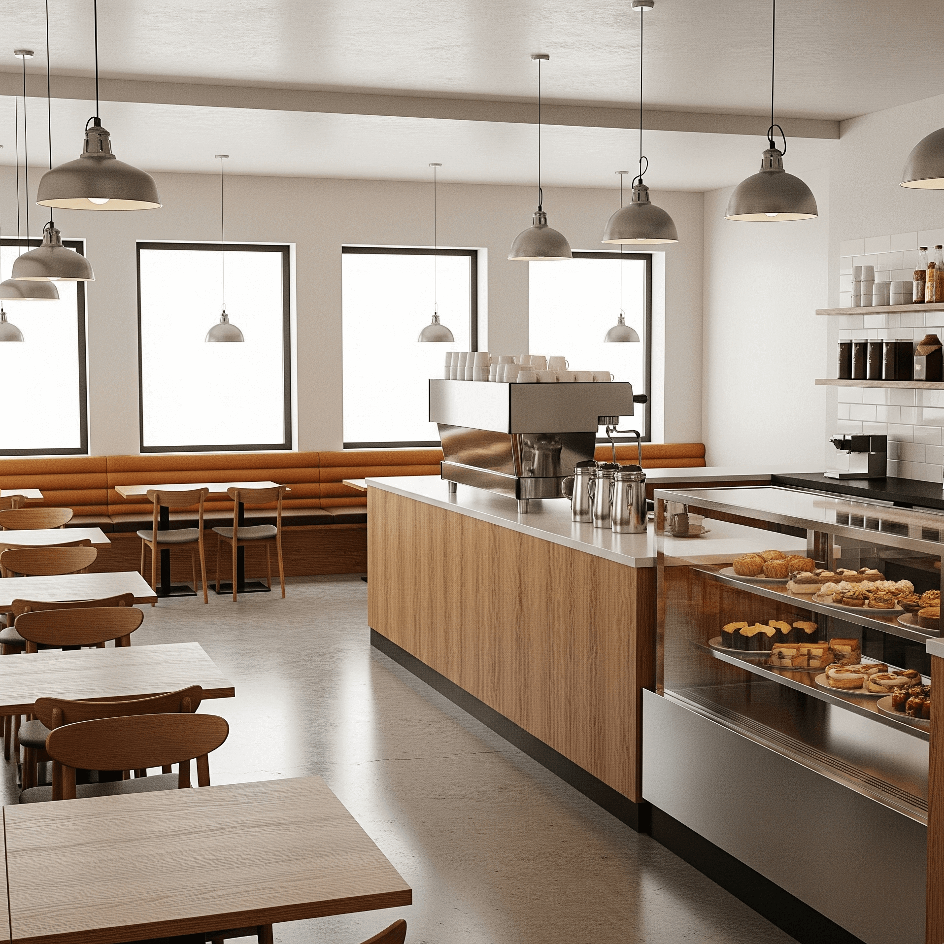 contemporary cafe design
